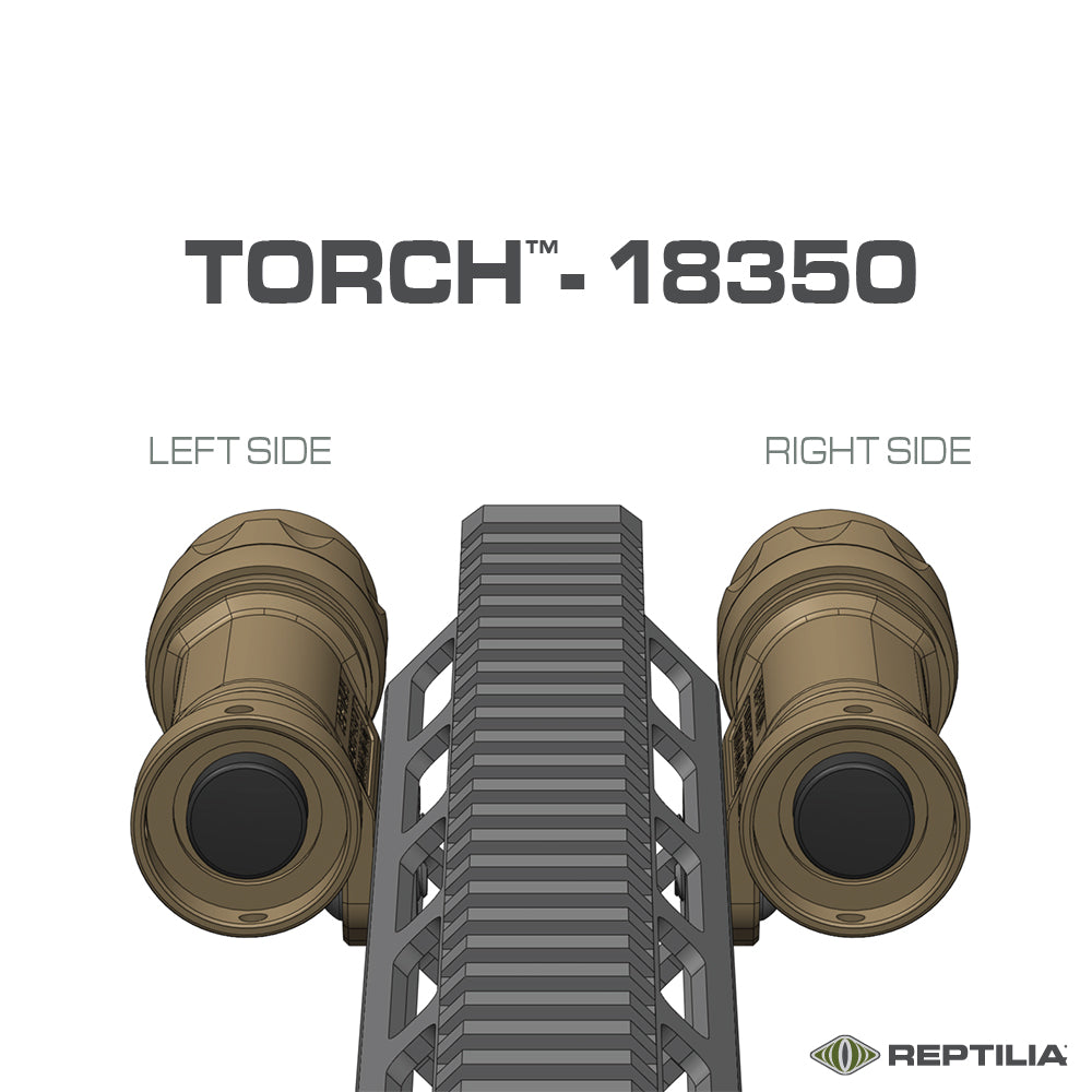 Reptilia - TORCH™ – 3.7V/18350 M-LOK® Light Body