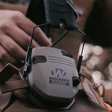 Walker’s – Razor Rechargeable Electronic Ear Muffs (21dB NRR)