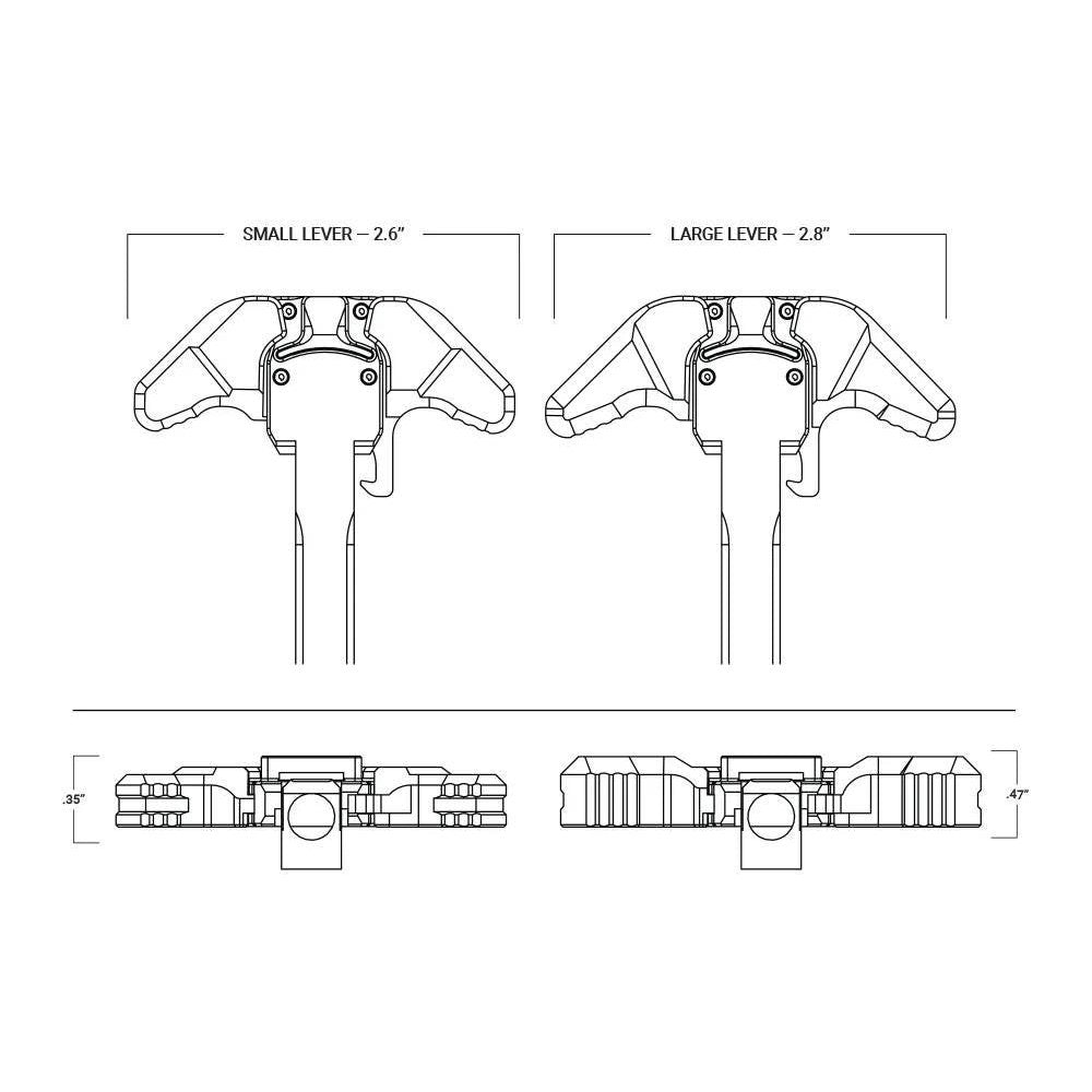 Aero Precision - BREACH AR-10 Ambidextrous Charging Handle - ODG