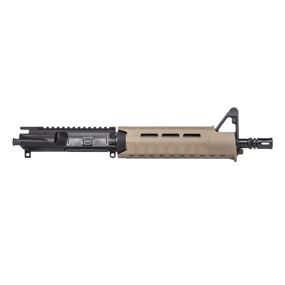 Aero Precision - AR15 Complete Upper, 10.5" 5.56 Carbine Barrel w/ Pinned FSB, MOE SL Carbine - FDE