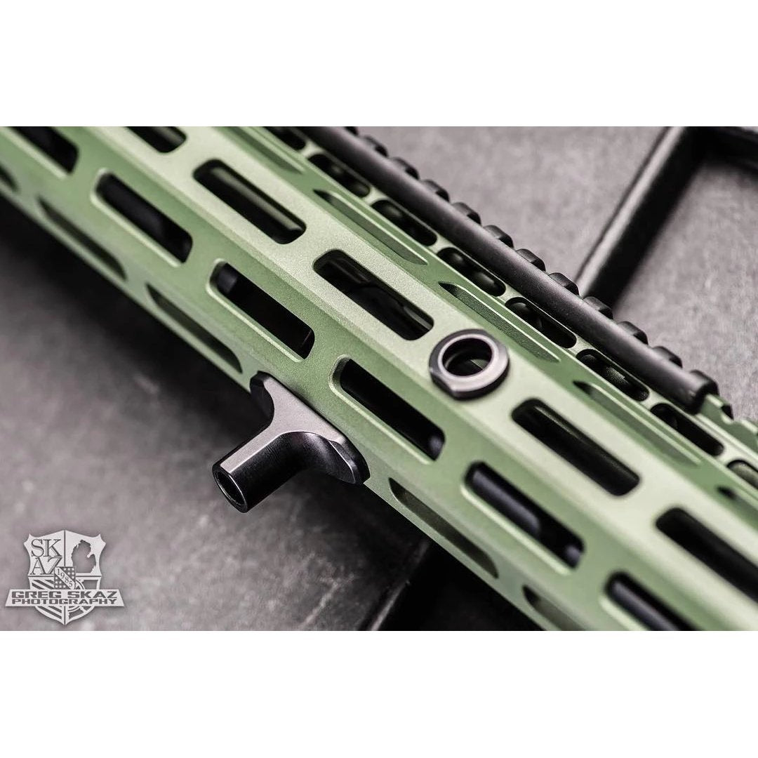 Arisaka Defense - Finger Stop M-Lok in Magpul FDE Cerakote