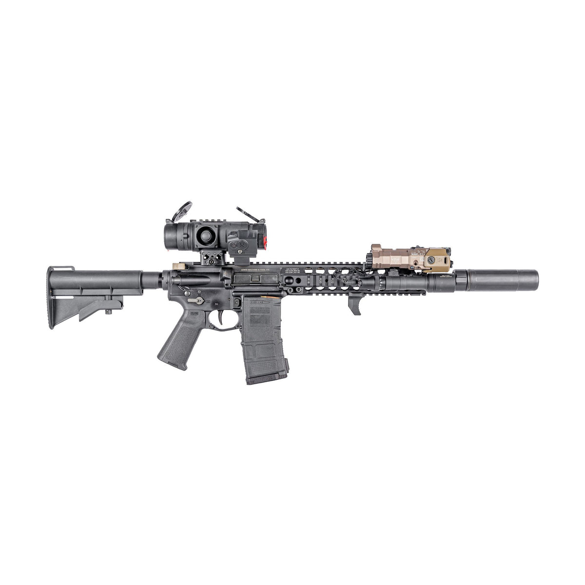 Arisaka Defense - Hand Stop Picatinny - Black