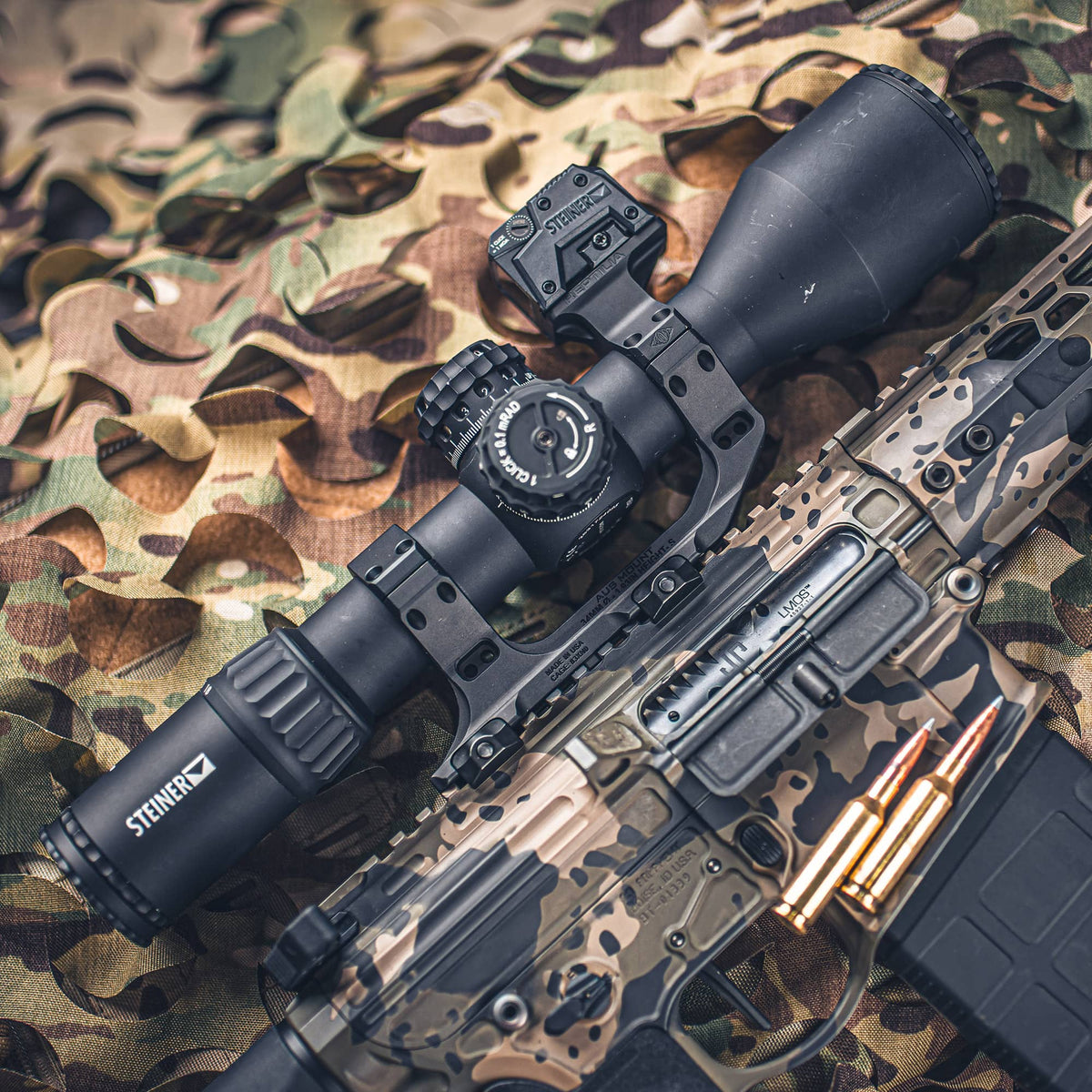 Reptilia - AUS Optic Mount, 30/34/35mm, Black/FDE — view 11