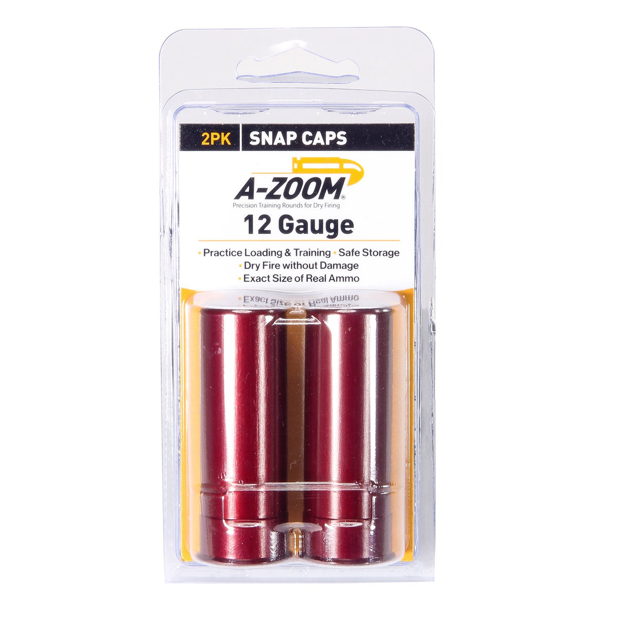 A-Zoom - Precision Shotgun Snap Caps 12 Gauge - 2 Pack
