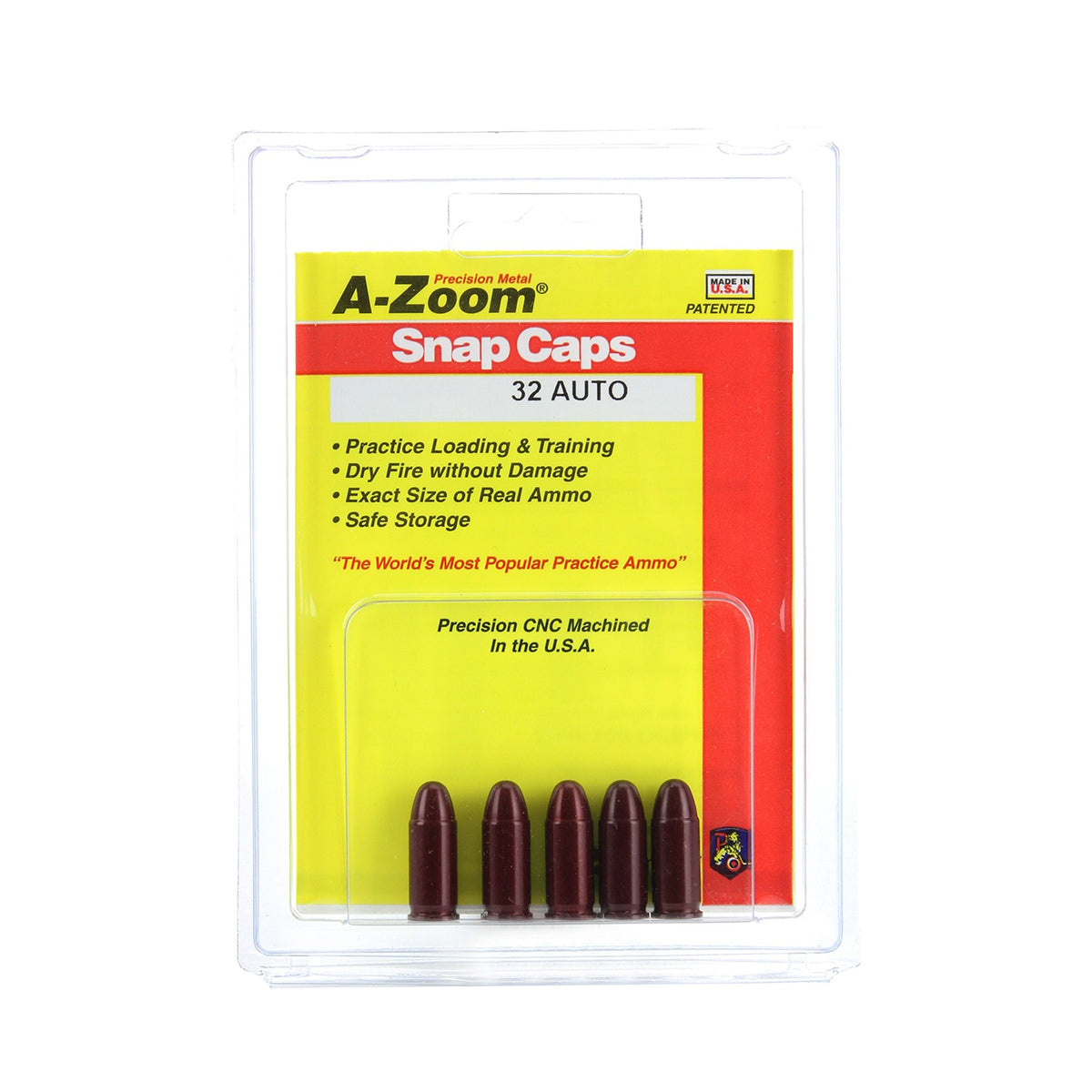 A-Zoom - Precision Pistol Snap Caps for 32 Auto — view 2