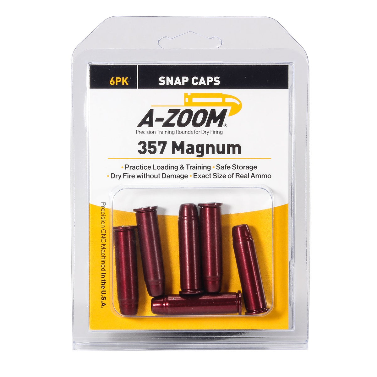 A-Zoom - Revolver Snap Caps for 357 Magnum
