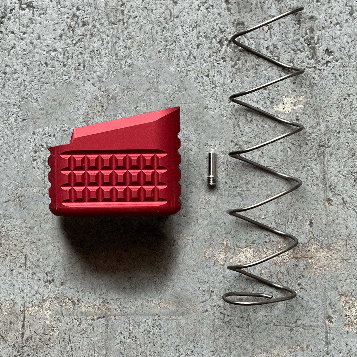 Backup Tactical - Mag Extension for Glock 19/23 - Anodized Red