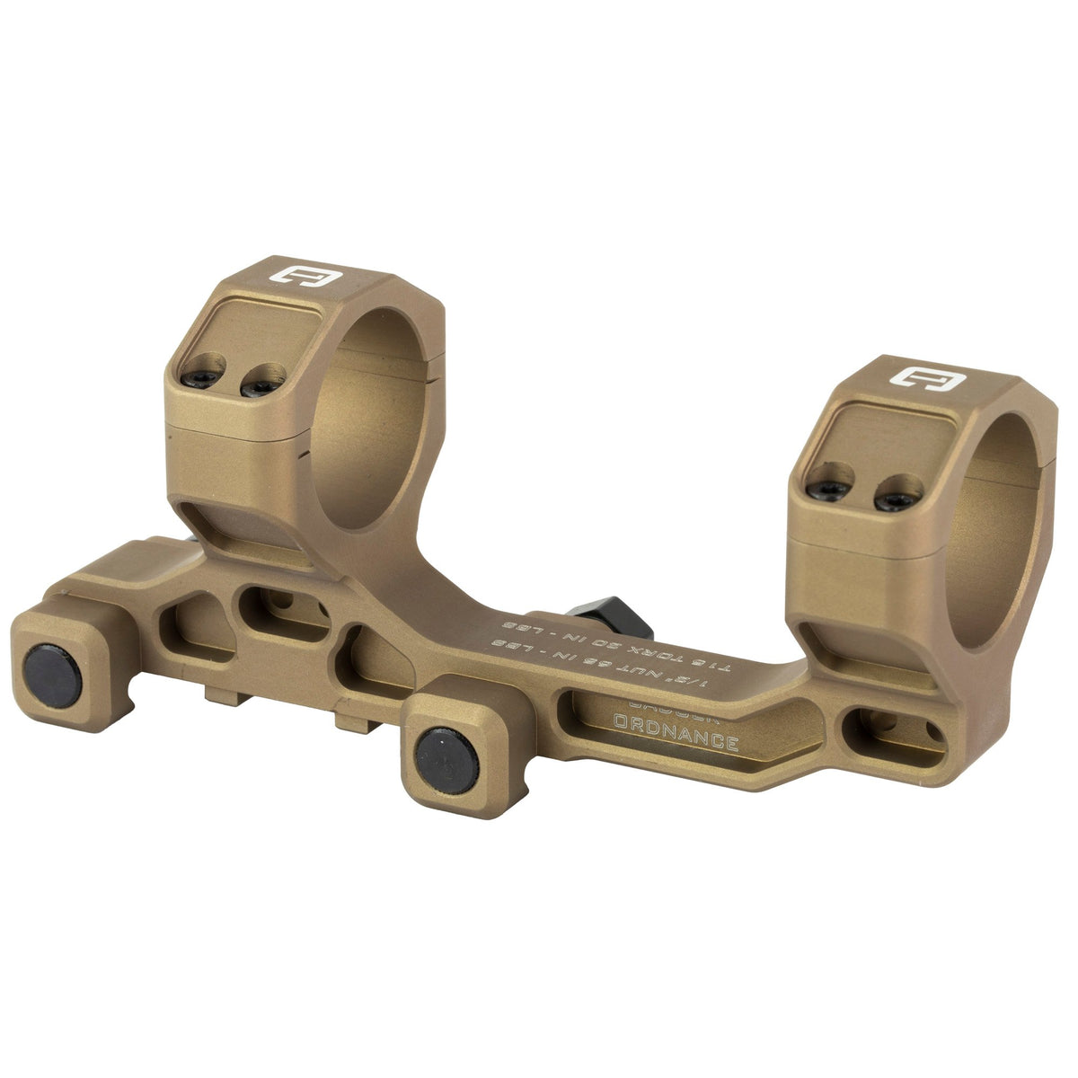 Badger Ordnance - C.O.M.M. 30 MM 1.54" NV Height Mount - Tan