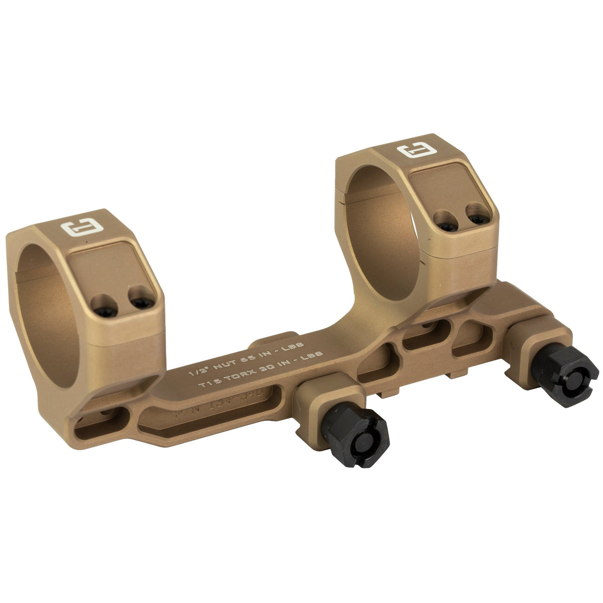 Badger Ordnance - C.O.M.M. 34 MM 1.54" NV Height Mount - Tan