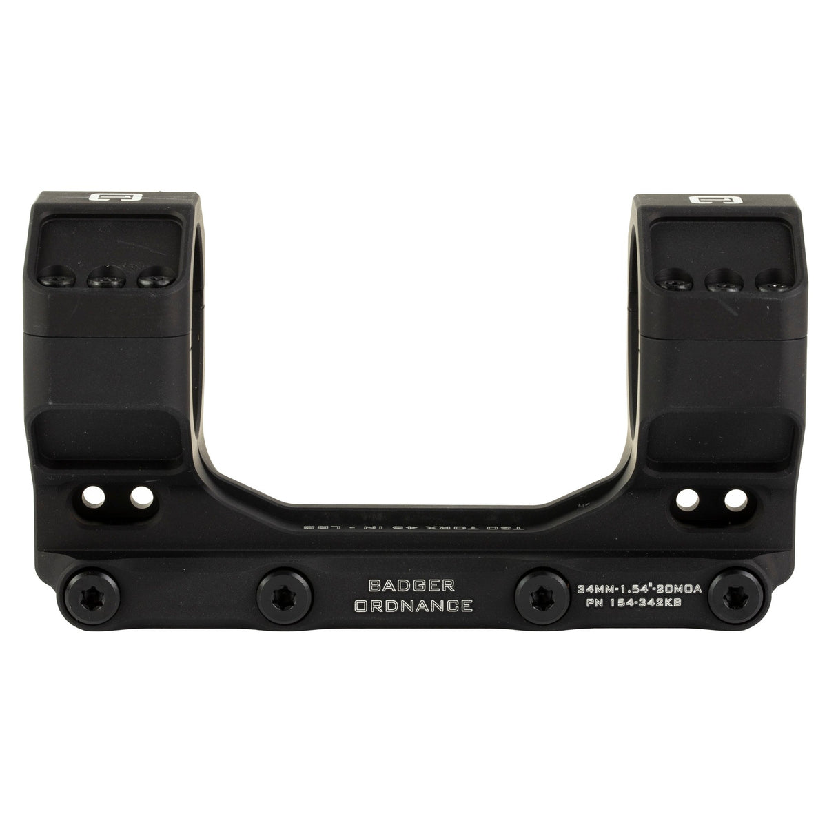 Badger Ordnance - Condition One MAX 34 MM Mount, Black, 20 MOA