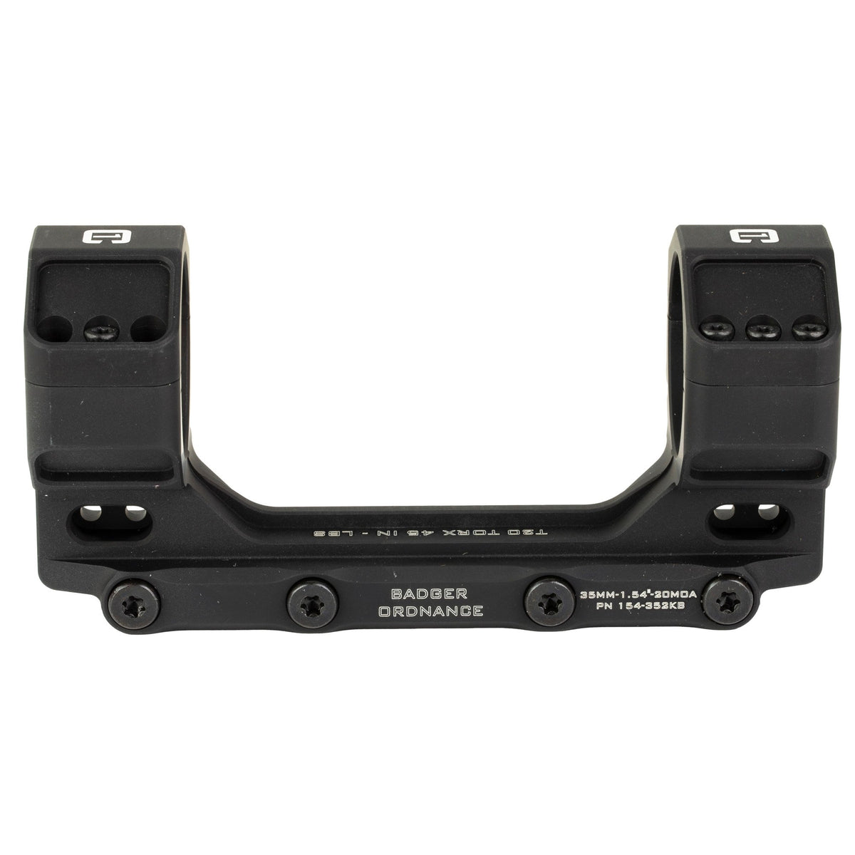 Badger Ordnance - Condition One MAX 35 MM Mount, Black, 20 MOA