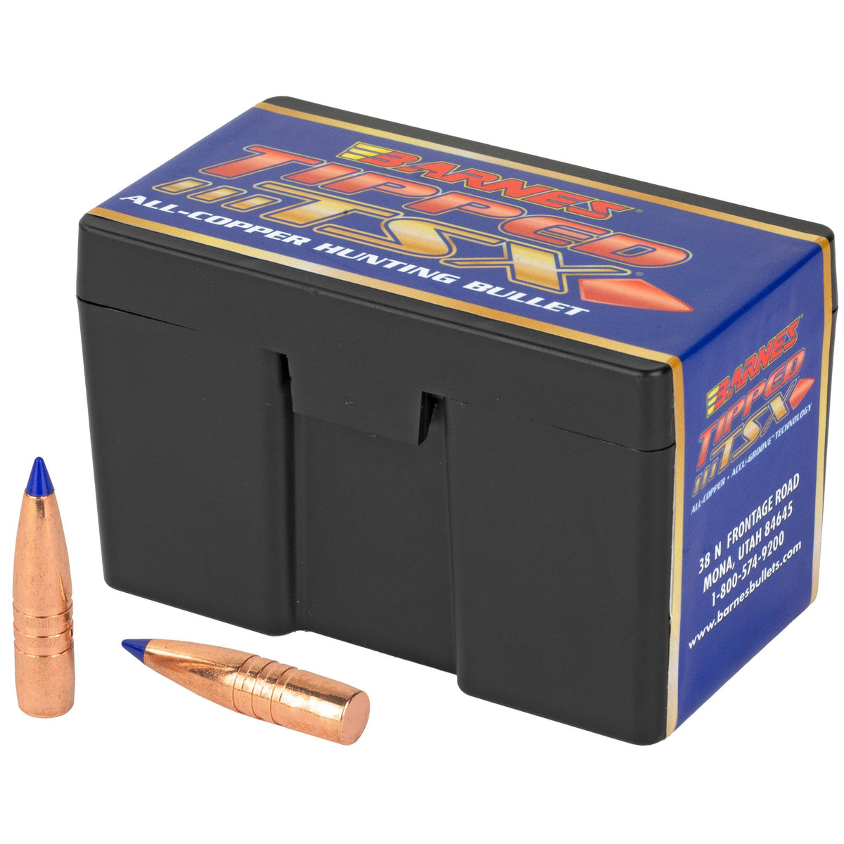 Barnes - 0.308" 30 CAL TTSX BT Bullets, 168 Grains, 50 Count