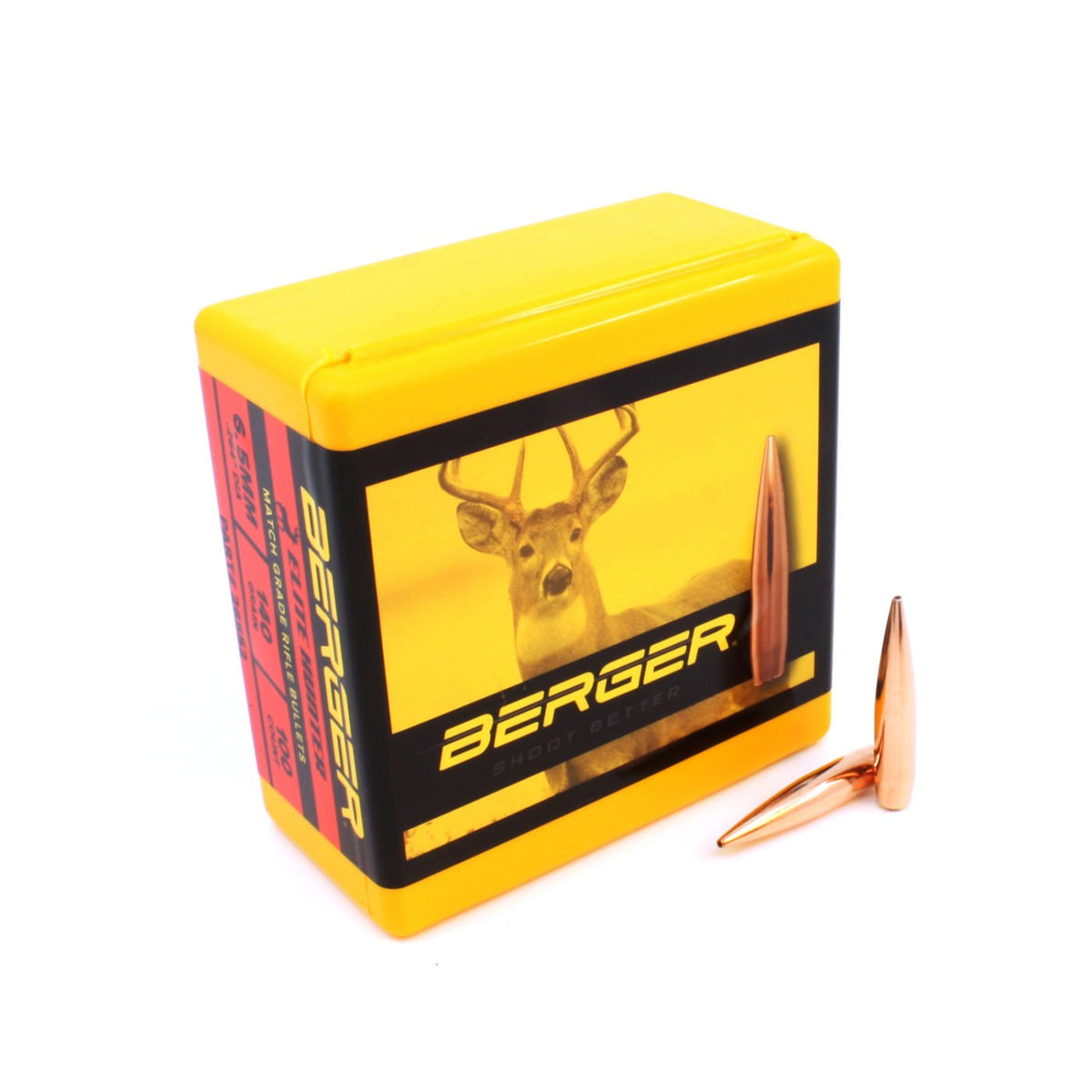 Berger Bullets - 6.5 mm 140 Grain Elite Hunter Rifle Bullet - 100 ct