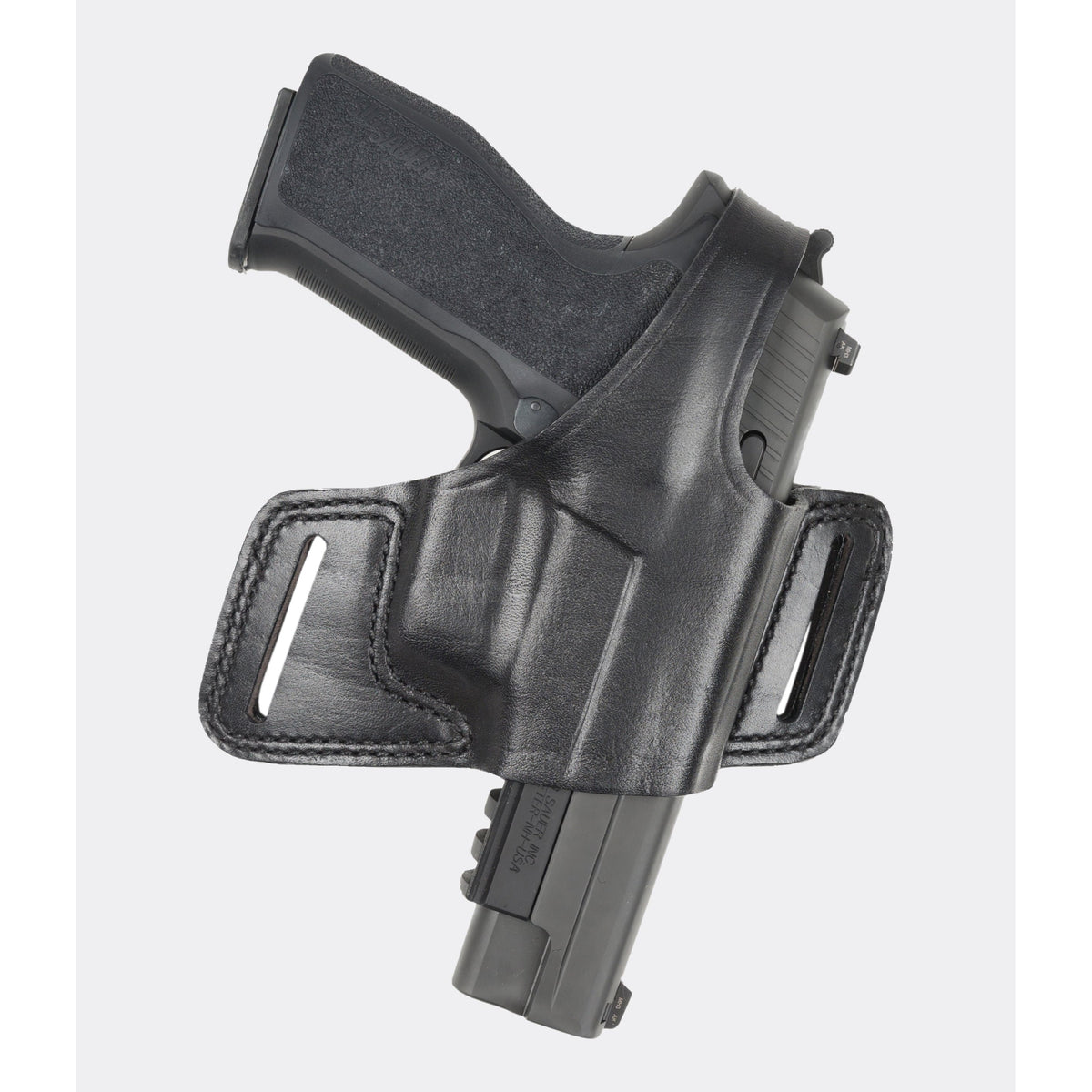 Bianchi - Black Widow Belt Slide Holster, Black, Right Hand