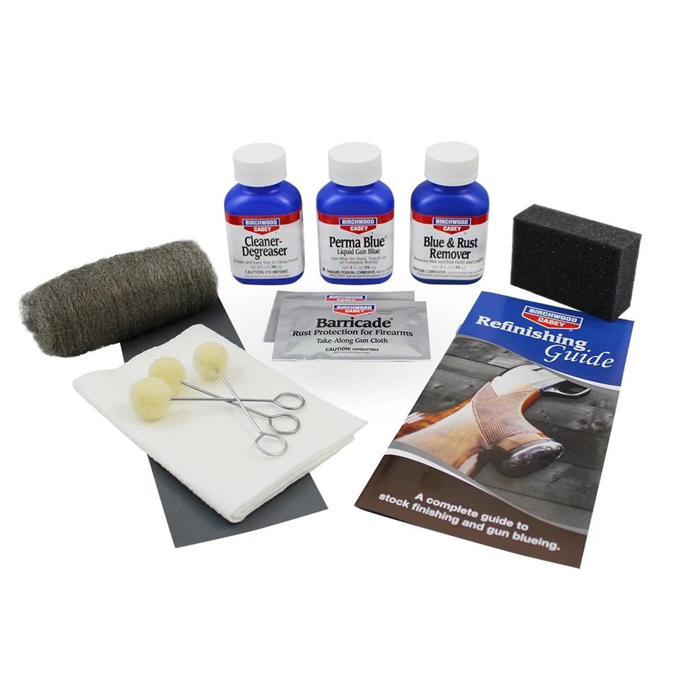 Birchwood Casey - Complete Perma Blue Gun Blue Kit, Liquid