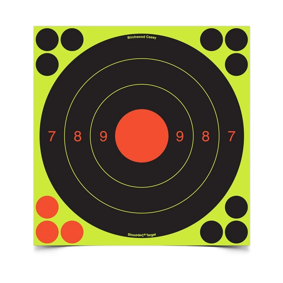 Birchwood Casey - Shoot•N•C 20 cm UIT Targets with Pasters
