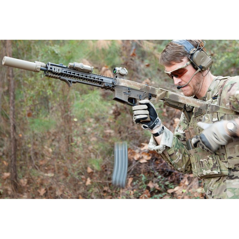 Blue Force Gear - Vickers 221 Sling, Multicam, Unpadded, RED Swivel