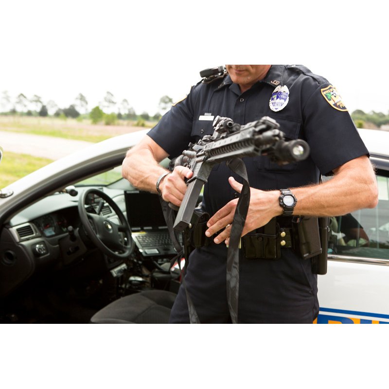 Blue Force Gear - Vickers 221 Sling, Black, Padded, RED Swivel