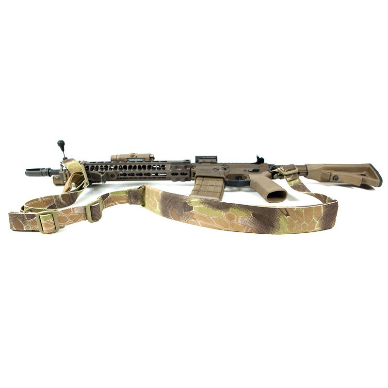 Blue Force Gear - Vickers 221 Sling, Padded, RED Swivel, Coyote Brown