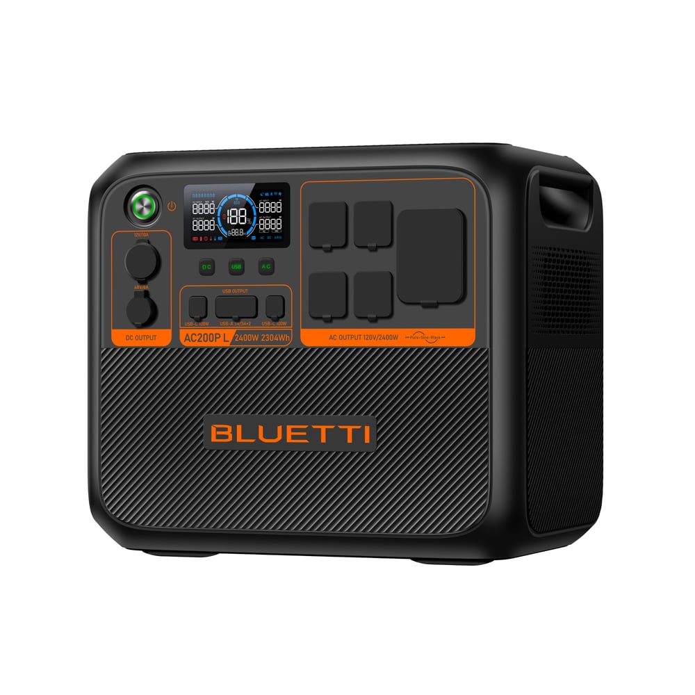 BLUETTI AC200P L Portable Power Station | 2,400W 2,304Wh