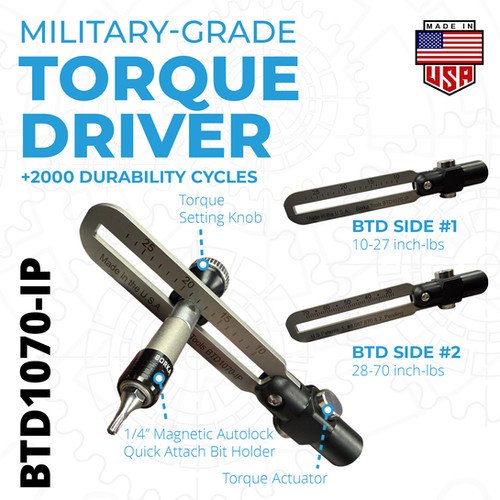 Borka - Mil-Spec Kit with Torque Driver and Bits