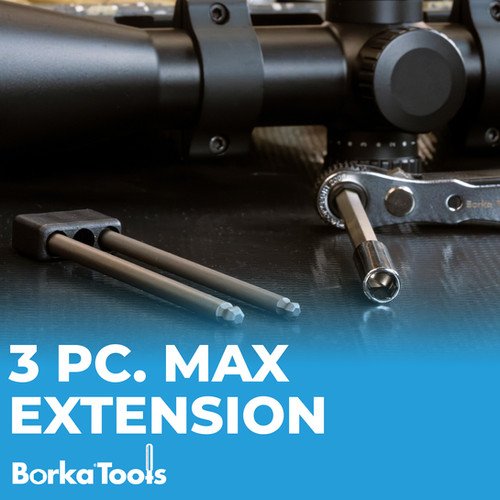 Borka - Extended Tool Kit with 3pc Extension Bit Set