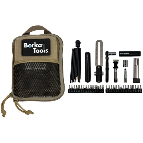 Borka - Tool Kit with Ext. Bit Set & Emergency Cleaning Rod