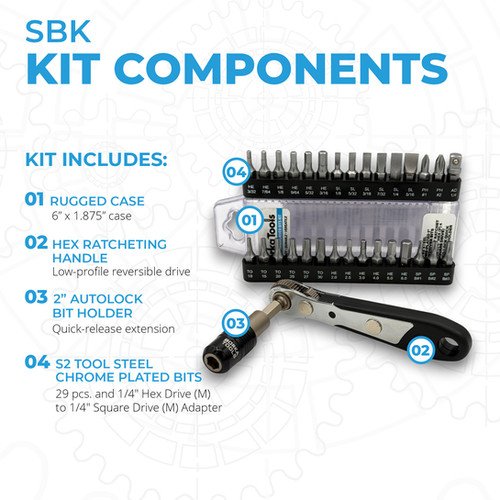 Borka - Screwdriver Bits Kit for Firearms Maintenance — view 2