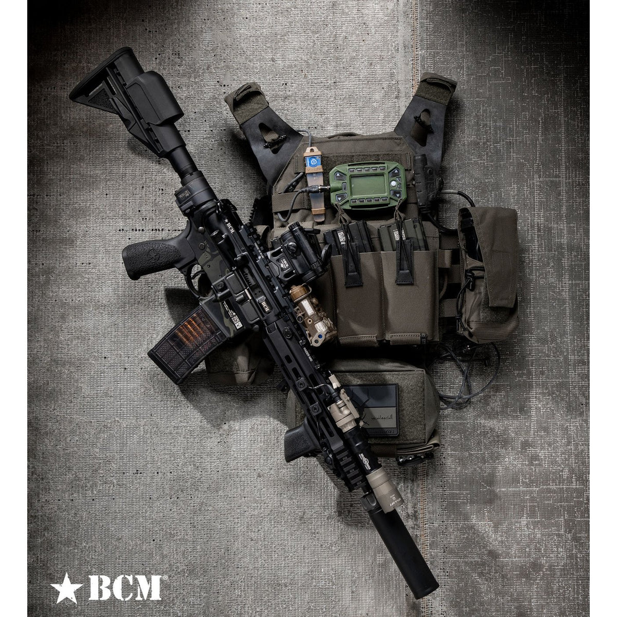 Bravo Company - Mod 3 Stock for Mil-Spec Buffer Tube - Black