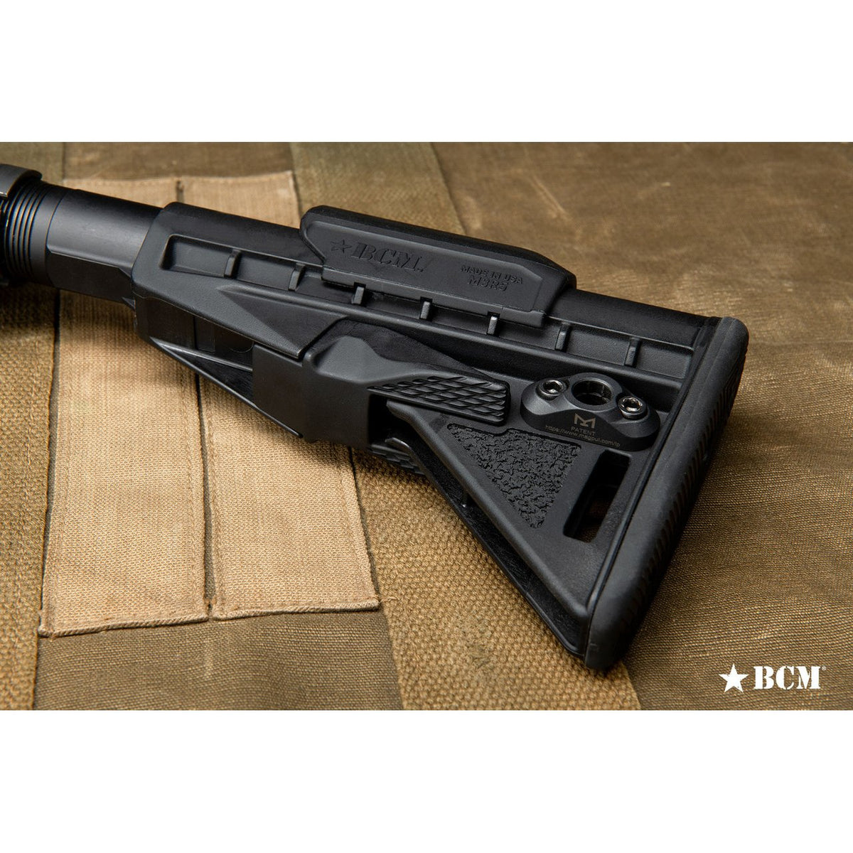 Bravo Company - Mod 3 Stock with Riser for Mil-Spec Tube - Black