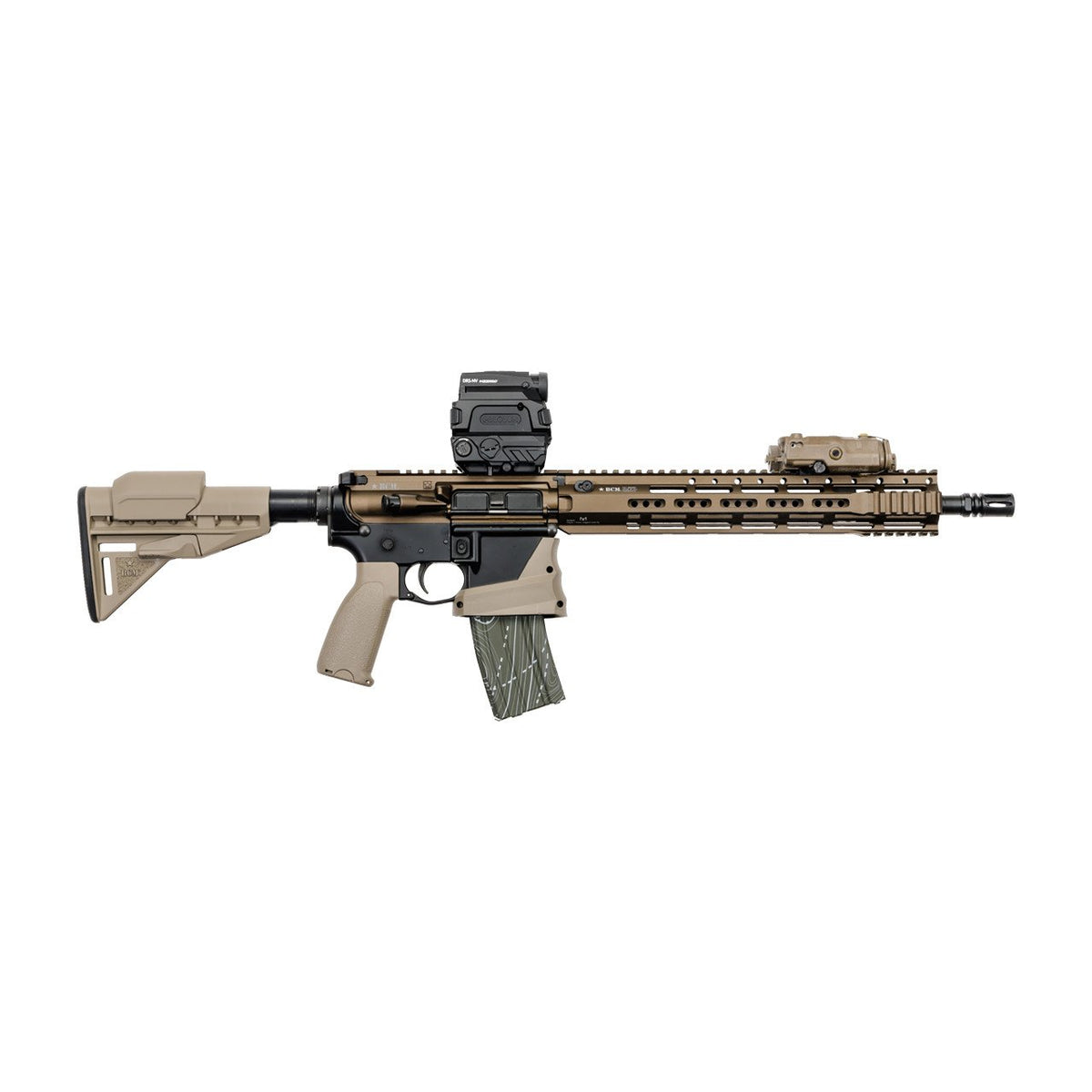 Bravo Company - Mod 3 Stock with Riser - FDE