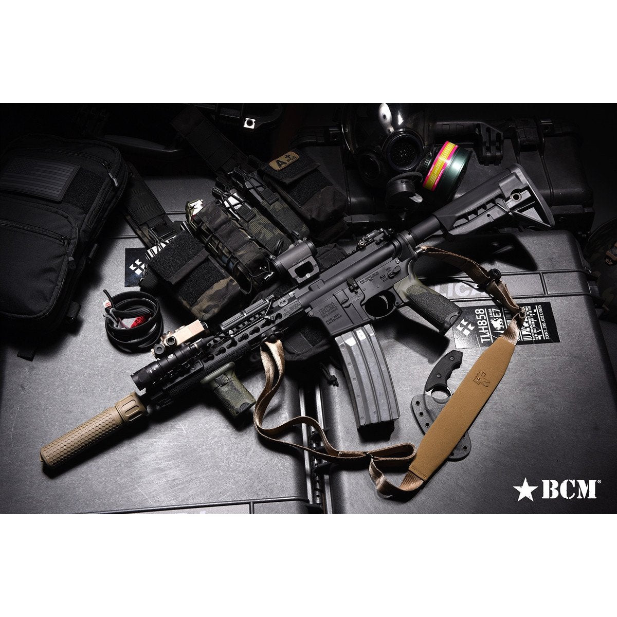 Bravo Company - BCM Gunfighter Mod 0 SOPMOD Stock - Black