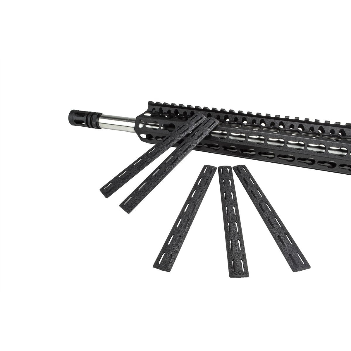 Bravo Company - BCM Gunfighter KeyMod Rail Panels 5-Pack - Black