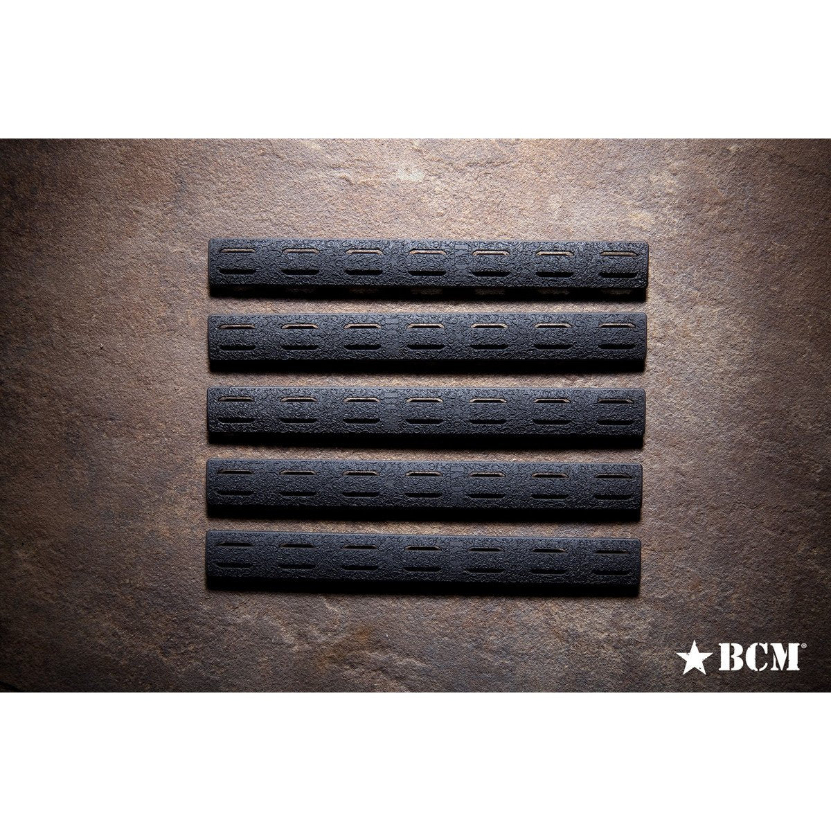 Bravo Company - BCM Gunfighter KeyMod Rail Panels 5-Pack - Black