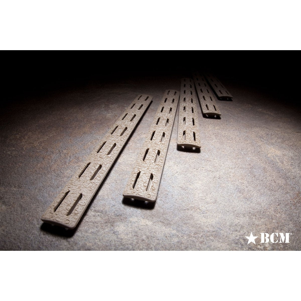 Bravo Company - BCM Gunfighter KeyMod Rail Panels 5 Pack - FDE