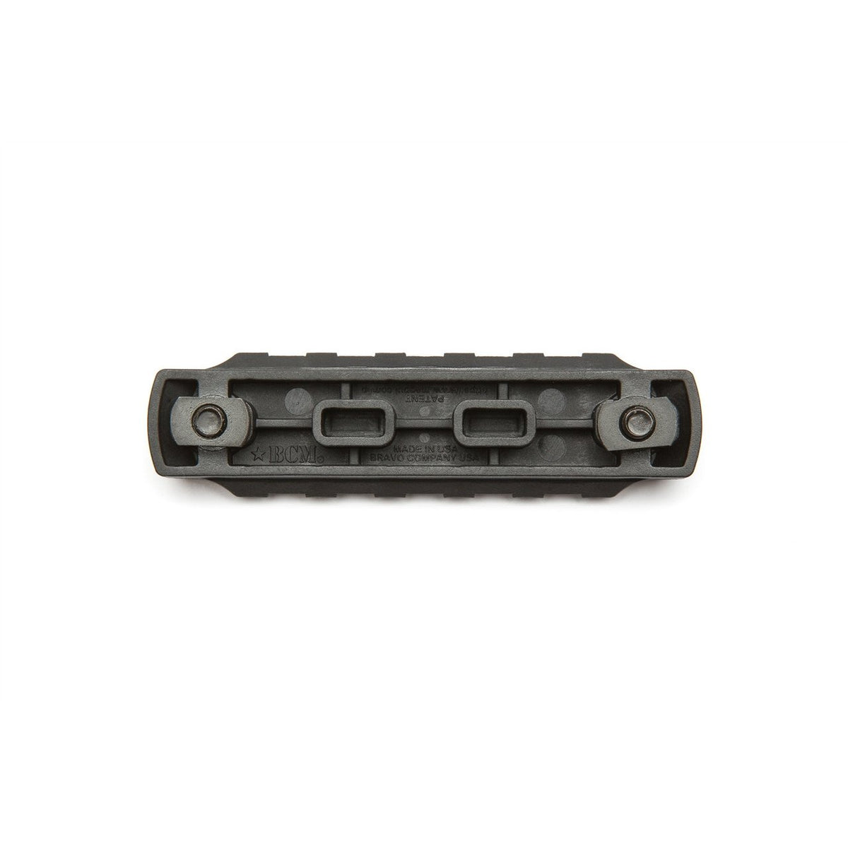 Bravo Company - 3" Polymer Picatinny Rail Section - MLOK, Black