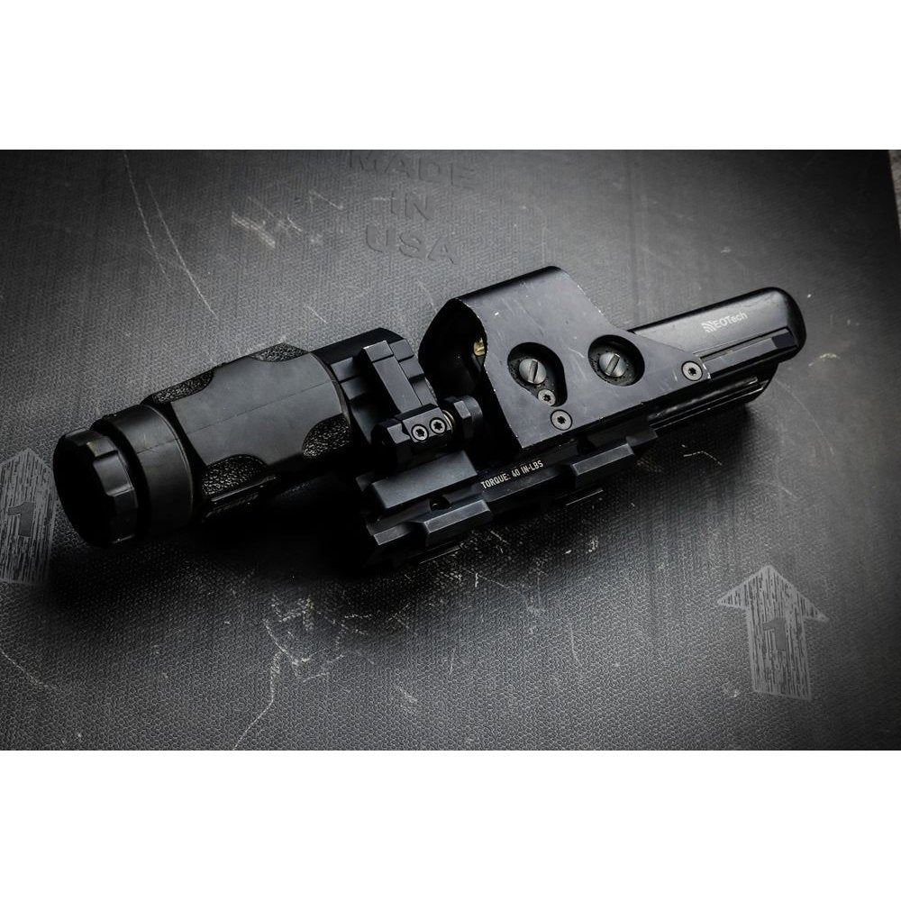 Bravo Company - A/T Optic Riser 525-11 for Picatinny - Black