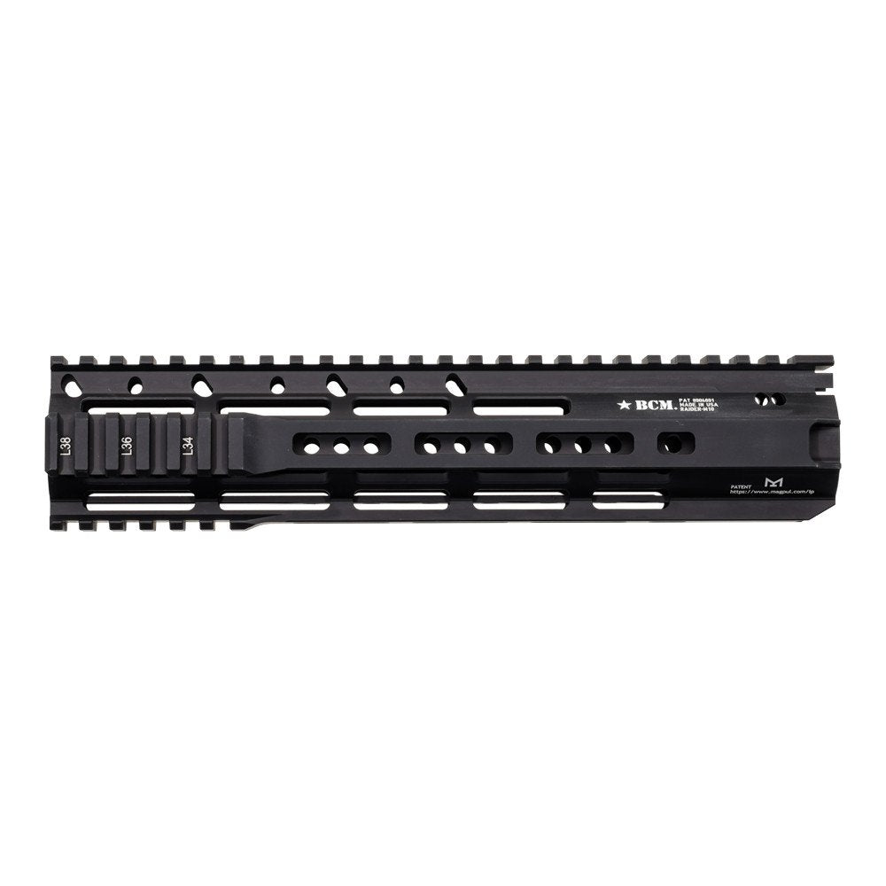 Bravo Company - RAIDER-M M-LOK Rail 10" Black