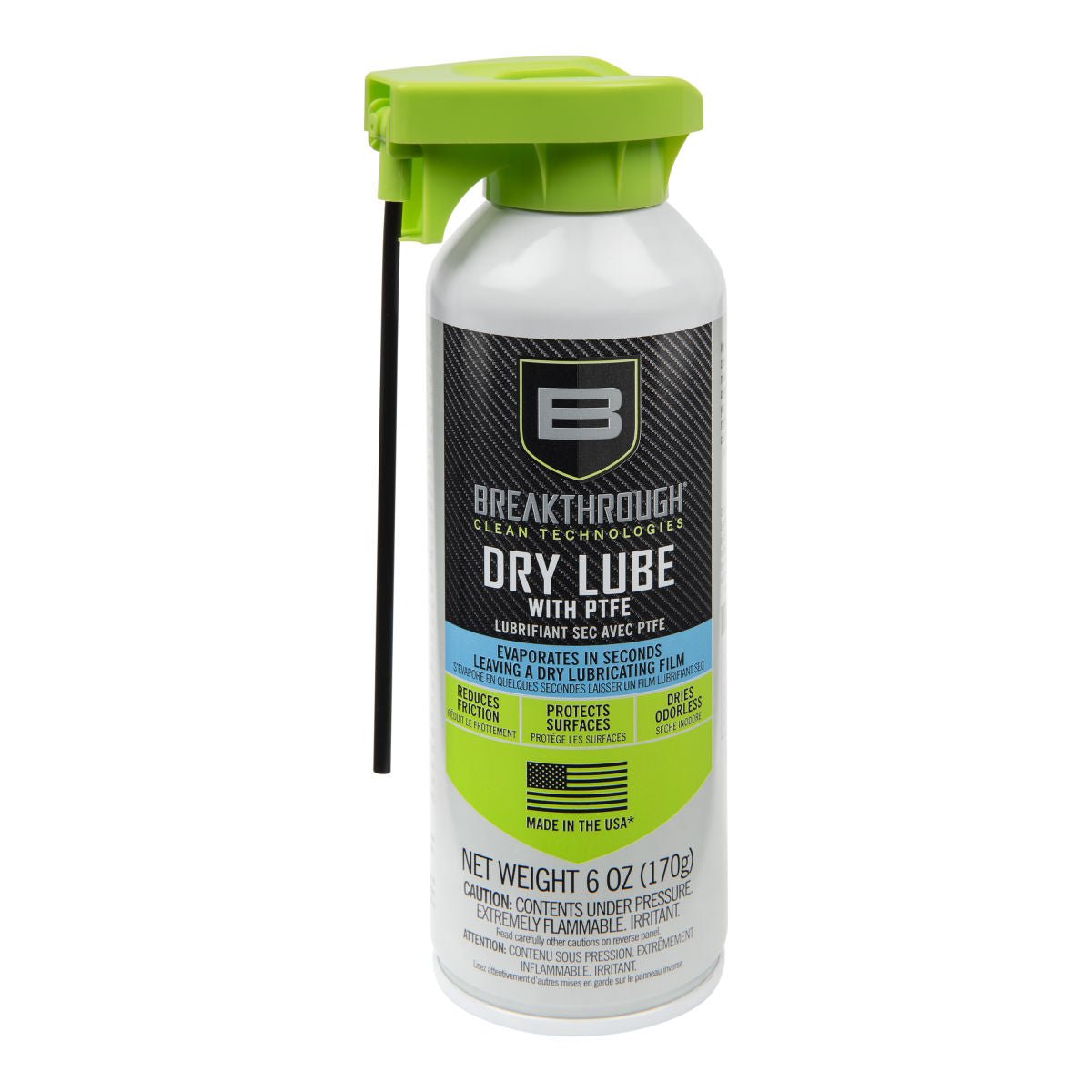 Breakthrough Clean - Aerosol Dry Lube, 6oz, Clear
