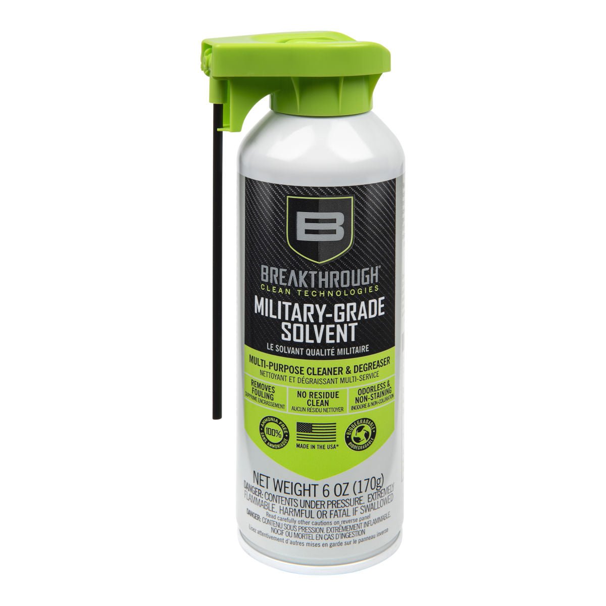 Breakthrough Clean - Aerosol Military-Grade Solvent, 6oz