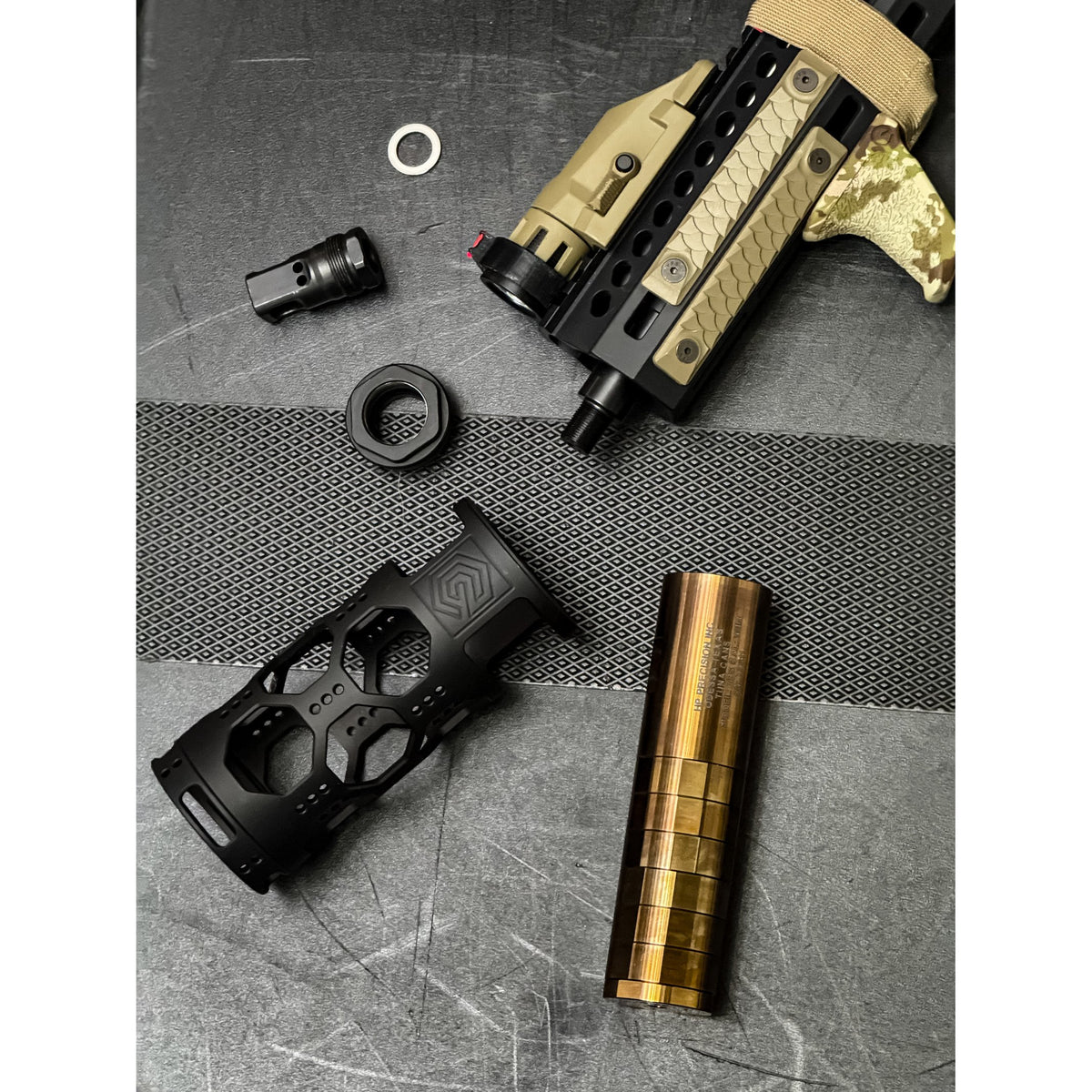 Breek Arms - Plan B HUB ONE Universal Suppressor Mount - 17-4 SS