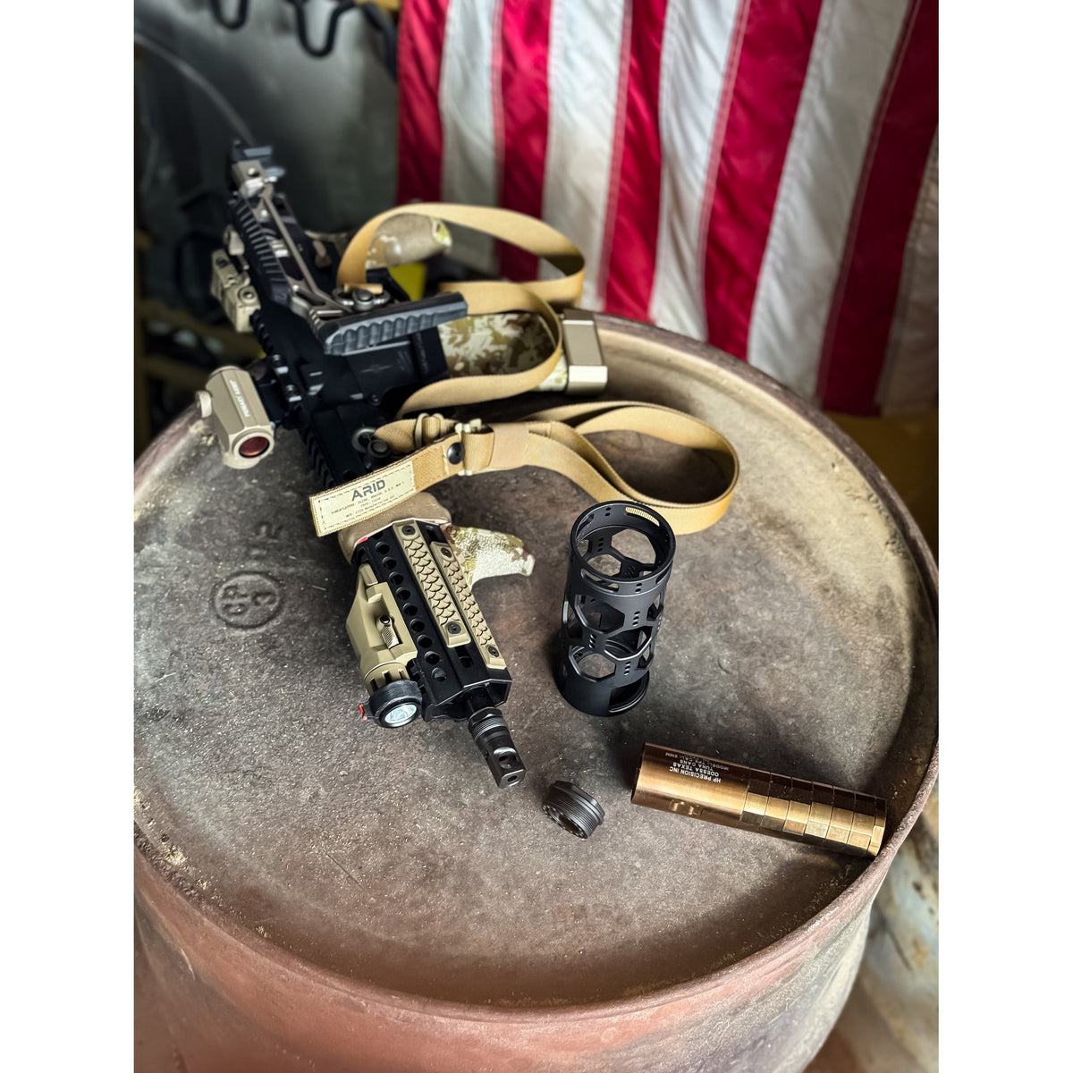 Breek Arms - Plan B Echo Single Port Muzzle Brake 1/2x28 TPI 9MM — view 5