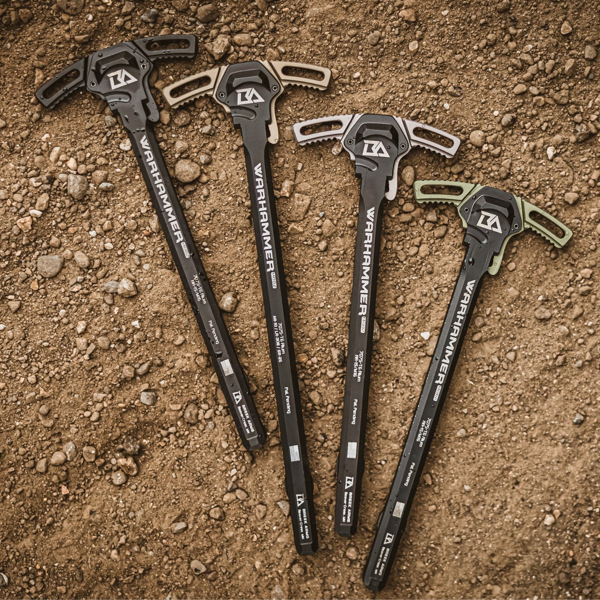 Breek Arms - WARHAMMER Mod2 AR-15 Charging Handle - Black