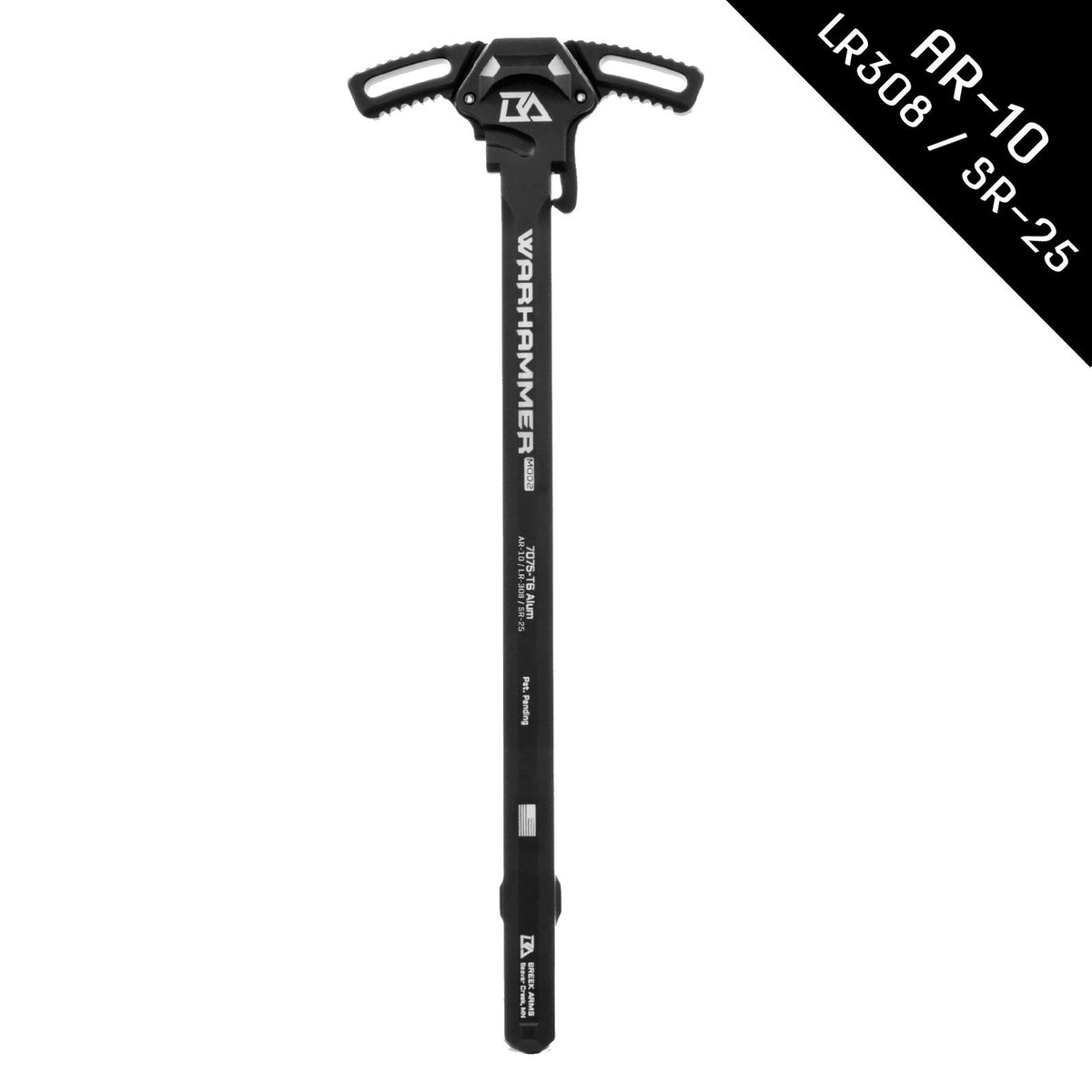 Breek Arms - WARHAMMER Mod2 AR-10/LR-308 Charging Handle - Black