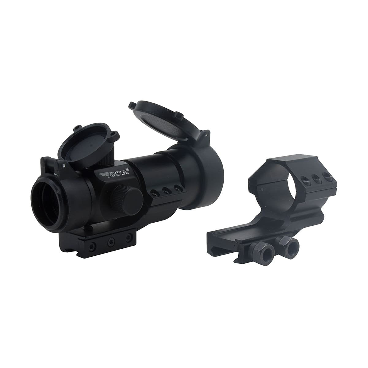 BSA Optics - 30mm Red Dot with Dovetail and Weaver Mounts
