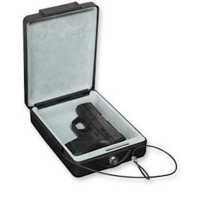 Bulldog Cases - Car/Personal Safe with Key Lock and Mounting Bracket