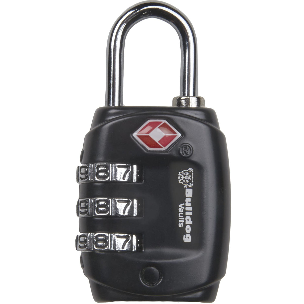Bulldog Cases - TSA Lock with Steel Shackle - Black