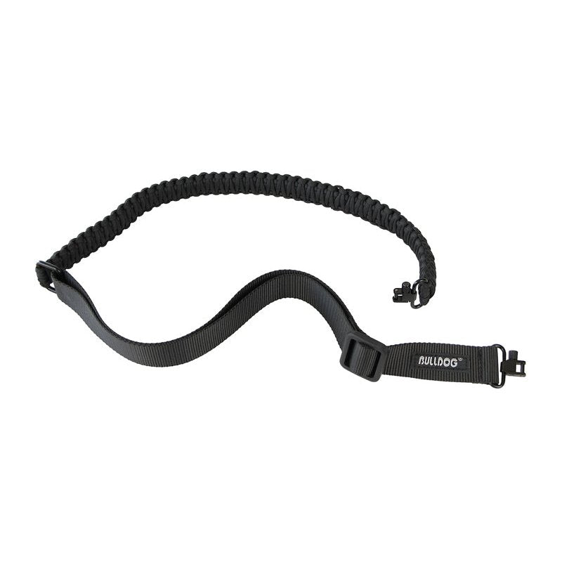 Bulldog Cases - Paracord Rifle Sling with Locking Swivels - Black