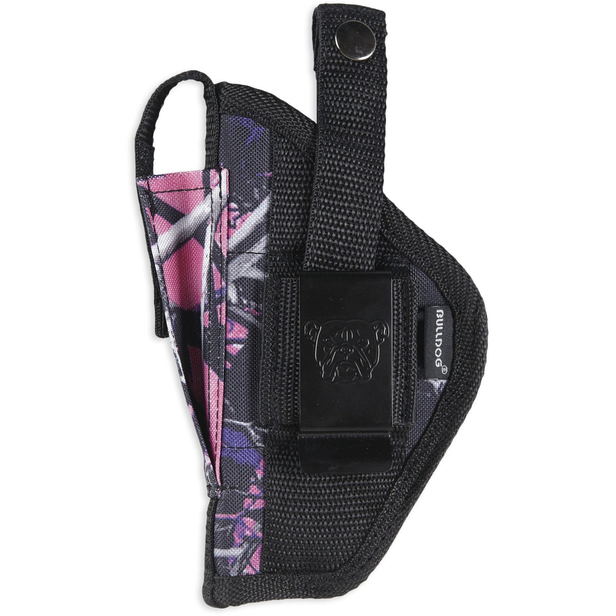 Bulldog Cases - Extreme Pistol Holster Belt Loop & Clip - Black