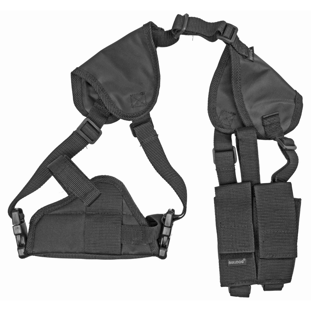 Bulldog Cases - Deluxe Shoulder Holster for Standard Autos - Black